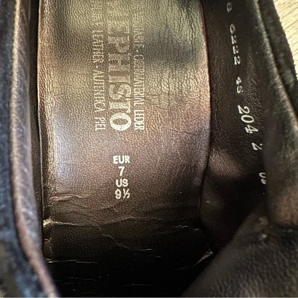 Mephisto velcro top sneaker leather and caoutchouc - Picture 6 of 9